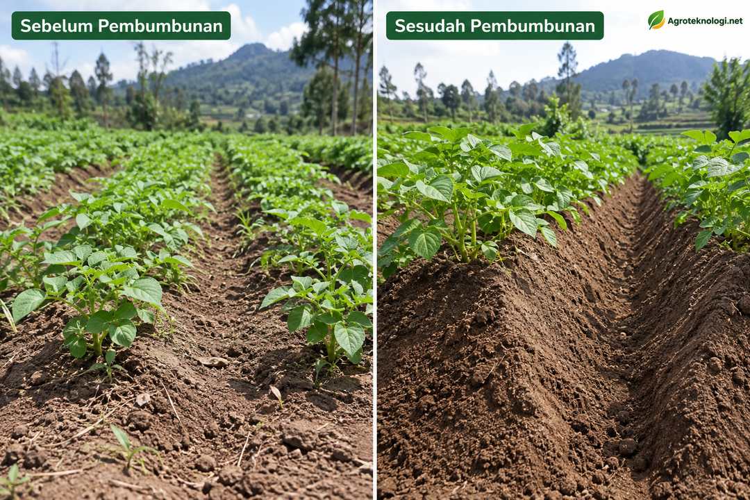 Lakukan Pembumbunan Secara Tepat